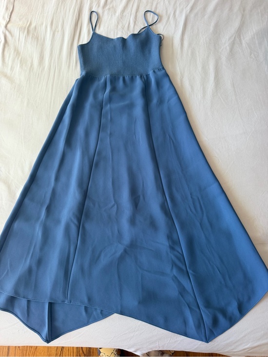 Theory Dresses & Skirts - Theory Dusty Blue Ribbed Tank Top